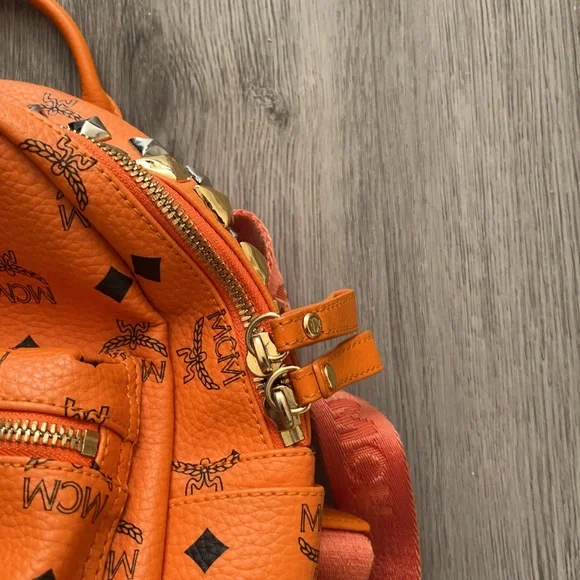 Authentic MCM mini backpack - Picture 3 of 6